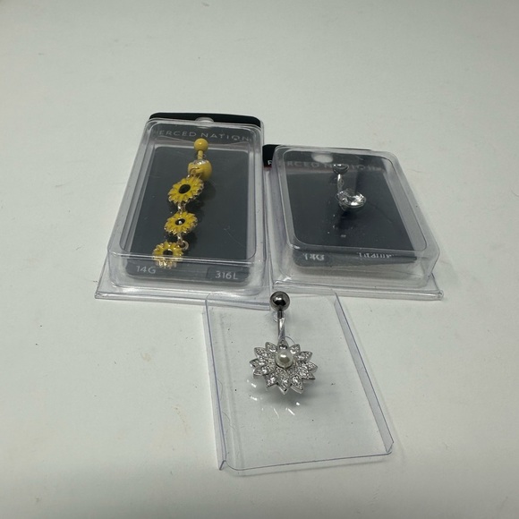 Jewelry - 3 NWT bellybutton Rings